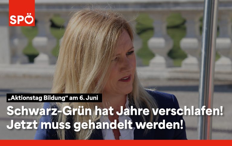 Aktionstag Bildung SPÖ Tanzler Schule Lehrer